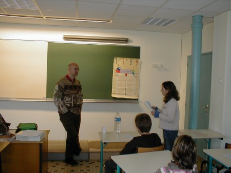 Jean-Michel Payet dans les classes